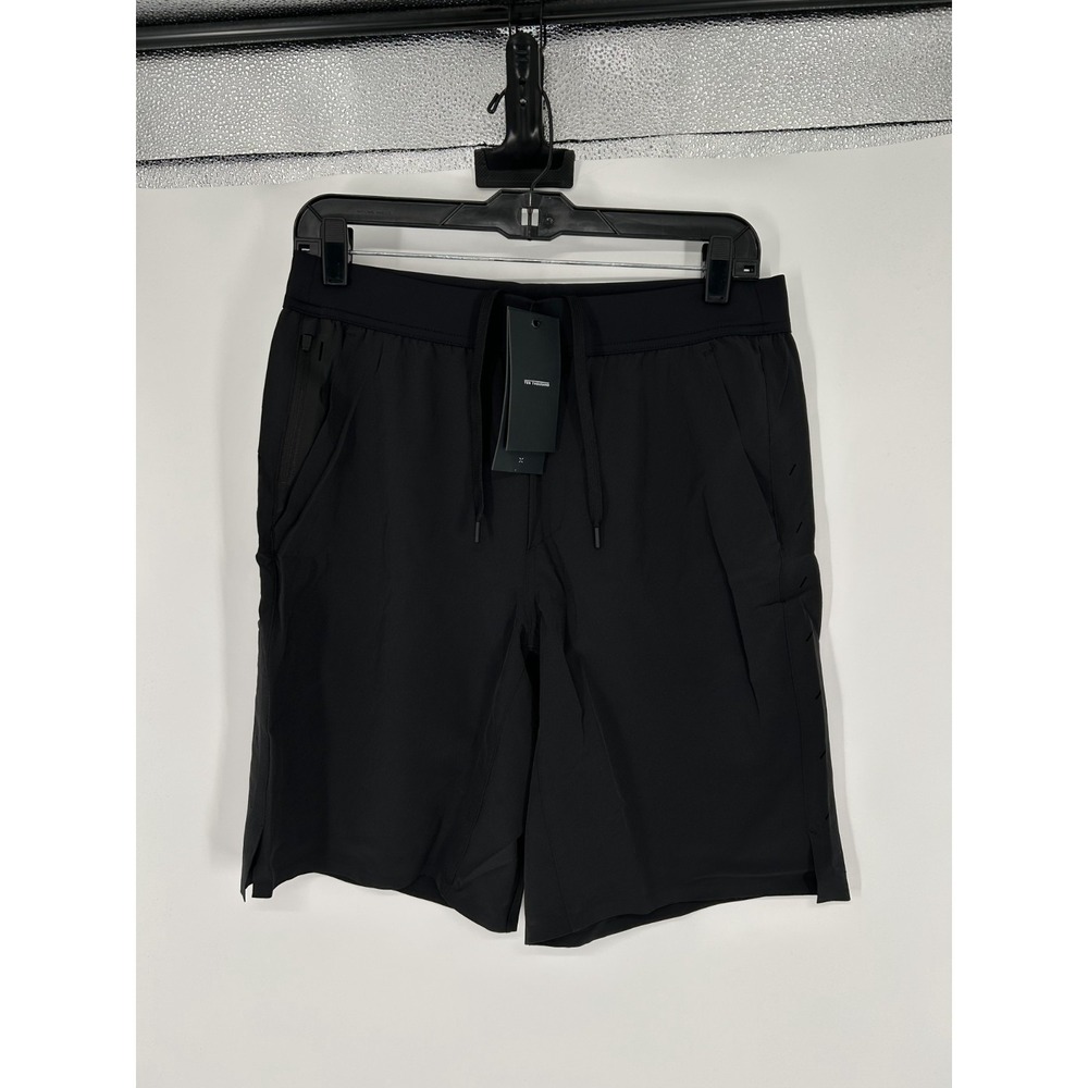 Ten Thousand Interval No Liner Shorts Men's M Black Drawstring Waist‎ 9" Inseam